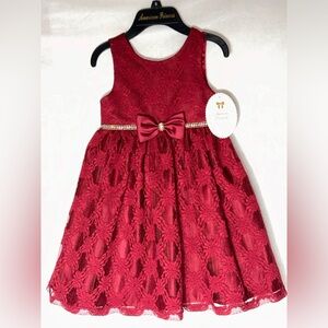 Beautiful Burgundy American Princess Dress